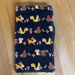 Planner/Notebook Cover Woodland Fabric